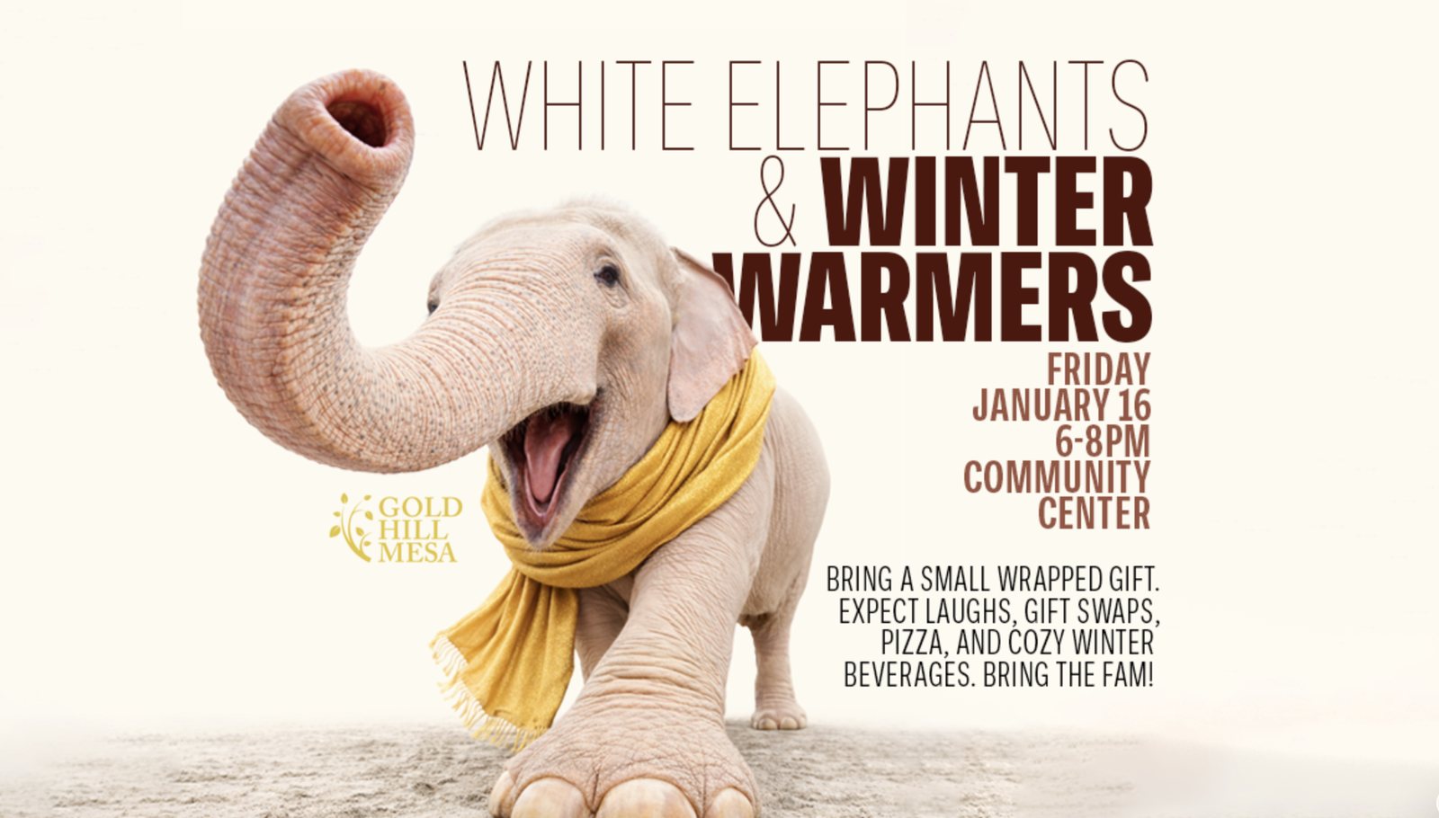White Elephants and Winter Warmers poster
