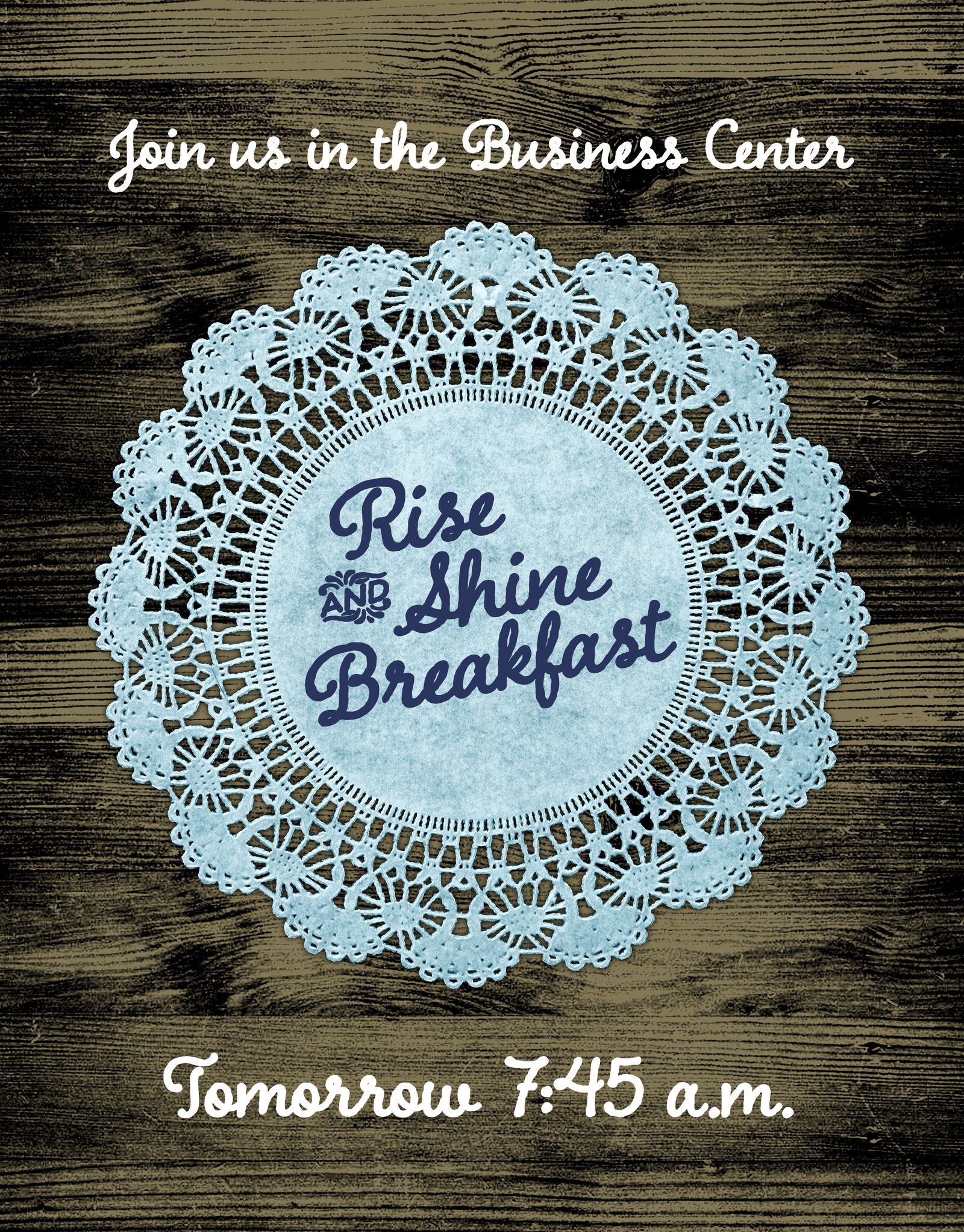 Event poster